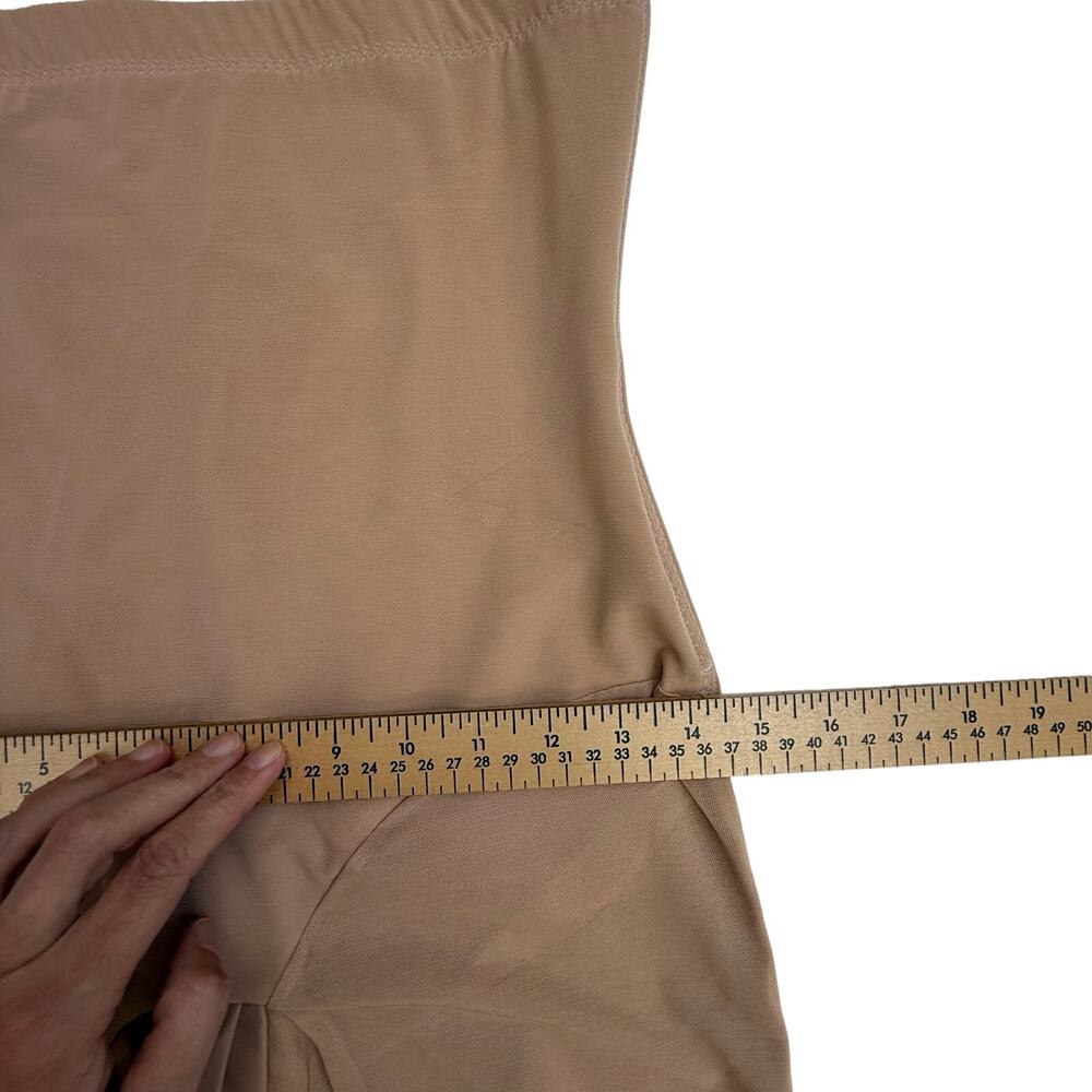 Honeylove SuperPower Mid Thigh Bodysuit Shapewear Nude XL - Picture 9 of 15